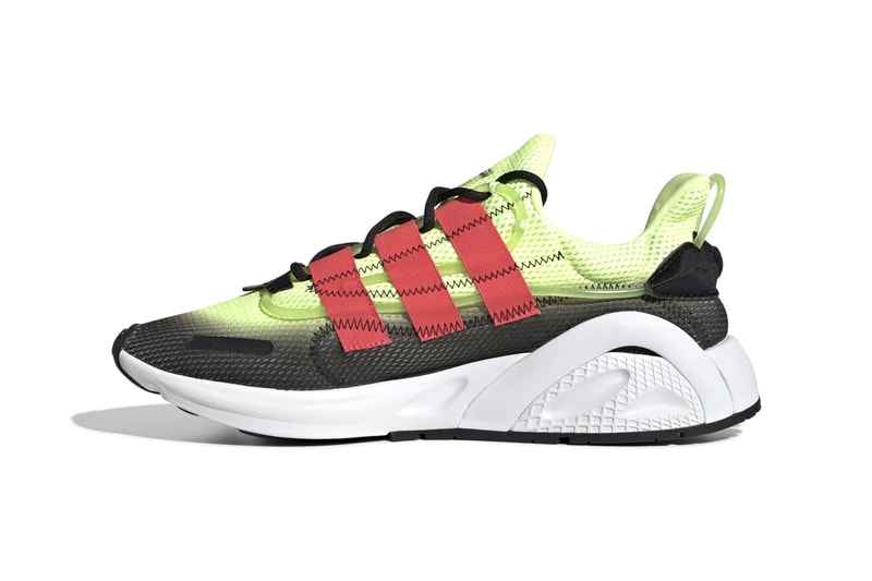 adidas Originals LXCON "Green/Aero Blue/Off White" "Carbon/Core Black" Sneaker Release Information Drop Date Lightweight Breathable Upper Knit
