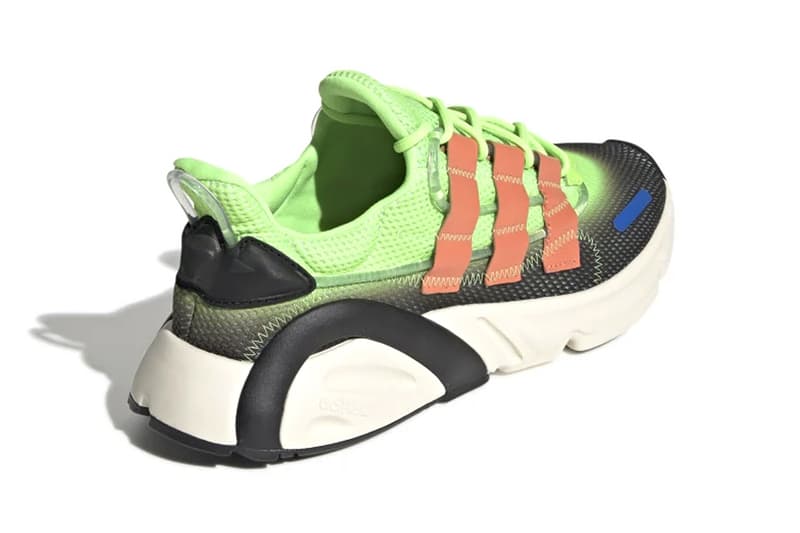 adidas Originals LXCON Solar "Green/Cream White" and Ozweego "FTWR White/Solar Green"