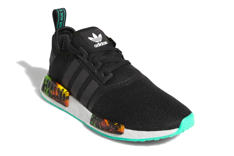 adidas Originals NMD_R1 Core Black/Hi-Res Green