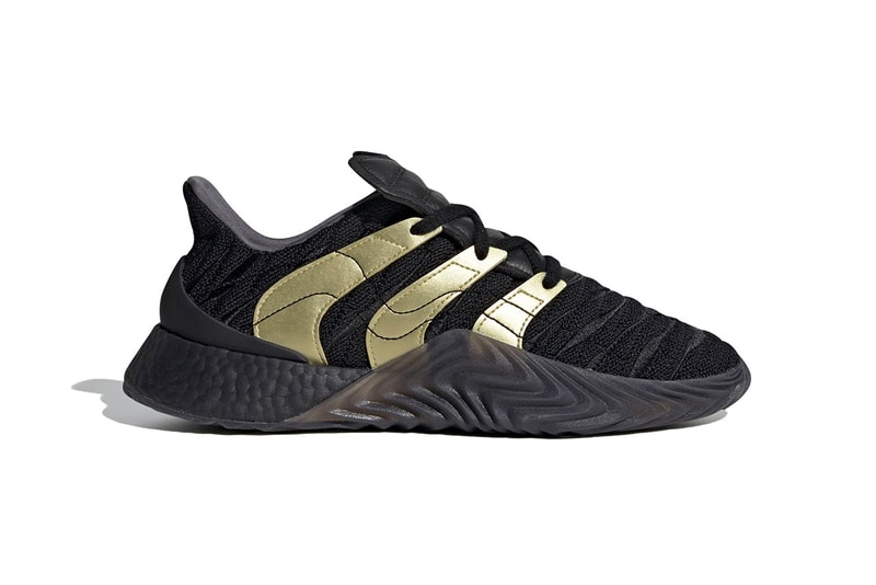 adidas originals sobakov boost black white gold chalk core metallic carbon craft ochre BD7674 may 11 2019 release date info buy D98155