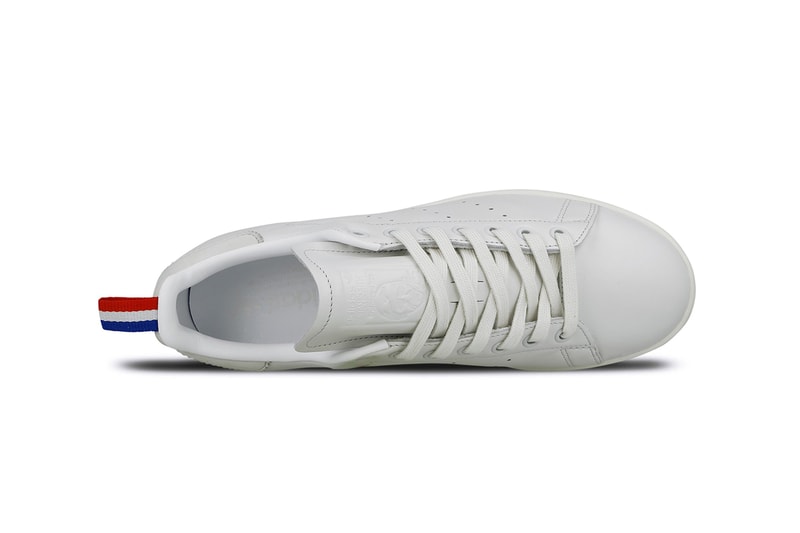 adidas Originals Stan Smith white red blue tricolor French Flag Paris sneaker details release information first look