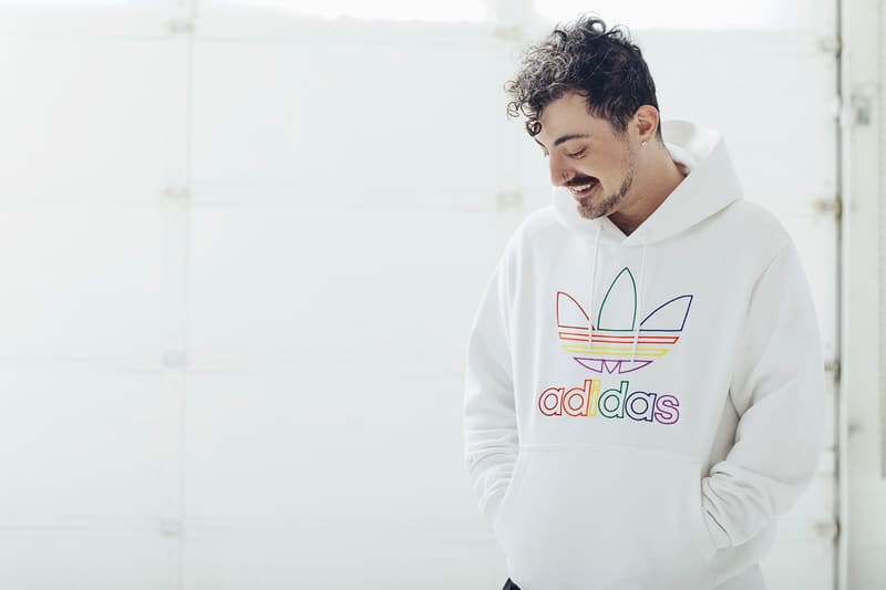 adidas Originals "Love Unites" Pride Month Drop release collection june 1 2019 ss19 29 brooklyn museum apparel clothing release rainbow ultraboost 19, Nizza, Ozweego, Continental 80, Temper Run and Adilette Flawless Shade, artist Ace Troy,  Kiki House of Flora founder Brandon Harrison, musician The Last Artful, Dodgr, pro soccer player Taylor Smith DJ Venus X