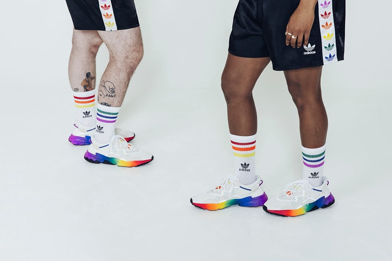 adidas Originals "Love Unites" Pride Month Drop release collection june 1 2019 ss19 29 brooklyn museum apparel clothing release rainbow ultraboost 19, Nizza, Ozweego, Continental 80, Temper Run and Adilette Flawless Shade, artist Ace Troy,  Kiki House of Flora founder Brandon Harrison, musician The Last Artful, Dodgr, pro soccer player Taylor Smith DJ Venus X