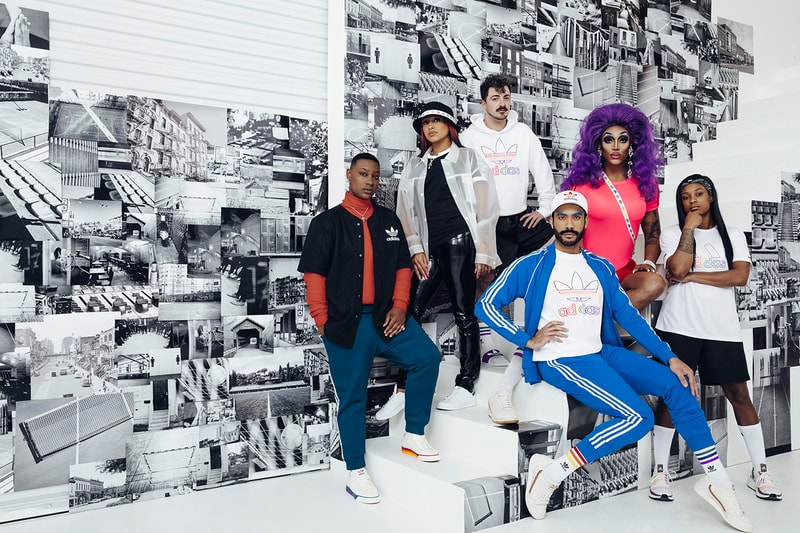 adidas Originals "Love Unites" Pride Month Drop release collection june 1 2019 ss19 29 brooklyn museum apparel clothing release rainbow ultraboost 19, Nizza, Ozweego, Continental 80, Temper Run and Adilette Flawless Shade, artist Ace Troy,  Kiki House of Flora founder Brandon Harrison, musician The Last Artful, Dodgr, pro soccer player Taylor Smith DJ Venus X