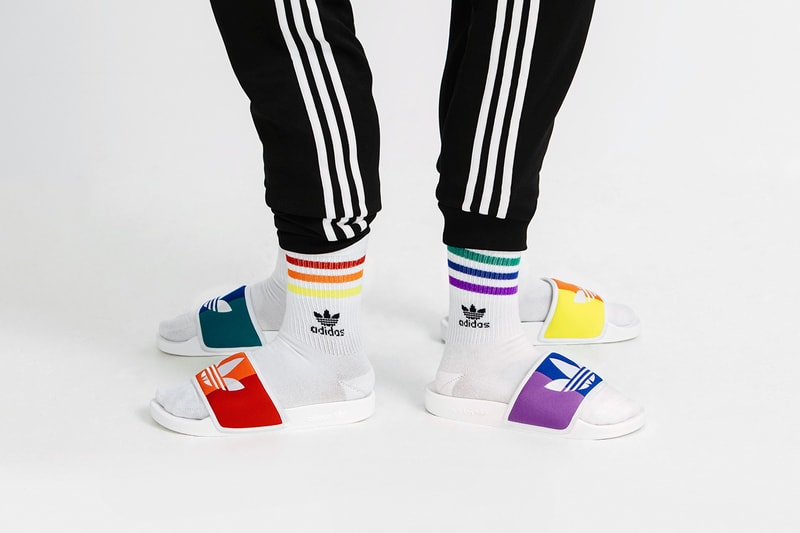 adidas Originals "Love Unites" Pride Month Drop release collection june 1 2019 ss19 29 brooklyn museum apparel clothing release rainbow ultraboost 19, Nizza, Ozweego, Continental 80, Temper Run and Adilette Flawless Shade, artist Ace Troy,  Kiki House of Flora founder Brandon Harrison, musician The Last Artful, Dodgr, pro soccer player Taylor Smith DJ Venus X