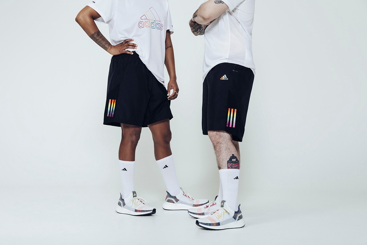 adidas Originals "Love Unites" Pride Month Drop release collection june 1 2019 ss19 29 brooklyn museum apparel clothing release rainbow ultraboost 19, Nizza, Ozweego, Continental 80, Temper Run and Adilette Flawless Shade, artist Ace Troy,  Kiki House of Flora founder Brandon Harrison, musician The Last Artful, Dodgr, pro soccer player Taylor Smith DJ Venus X