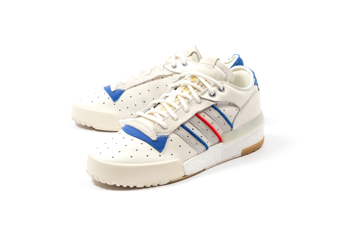 adidas Rivalry RM Low Cloud White Raw White Boost Model Tricolor Three Stripes Originals Basketball Silhouette Retro Design Sneaker Drop Release Information Cop Where to Buy