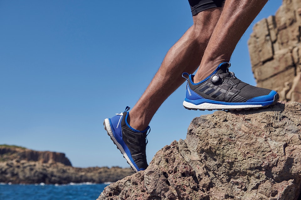 Adidas consortium + white mountaineering terrex agravic boa ripstop and mesh sneakers Clearance