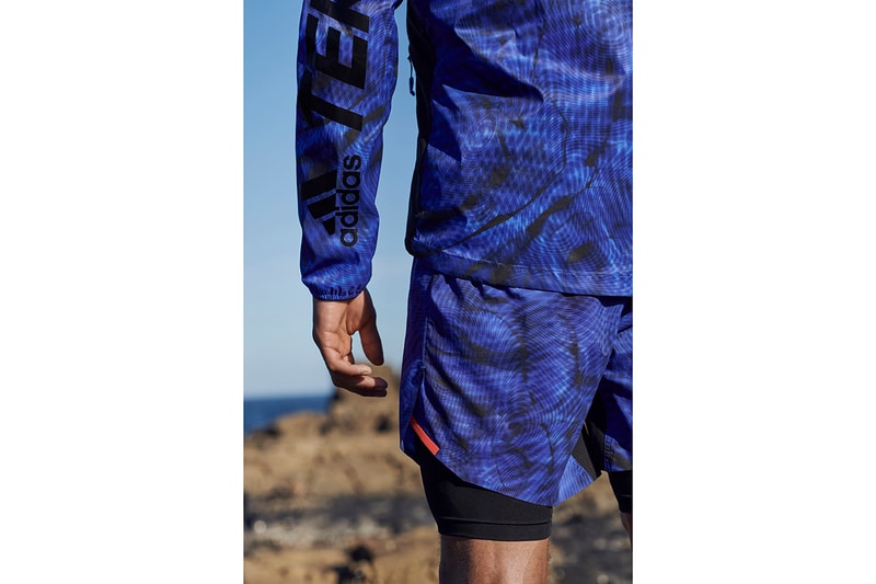adidas TERREX x White Mountaineering Yosuke Aizawa Windbreaker Fleece Jacket 2-in-1 Shorts Trail Cross T-Shirt Alphashield Vest Co Branded Three Stripes Agravic Speed LD Agravic Boa