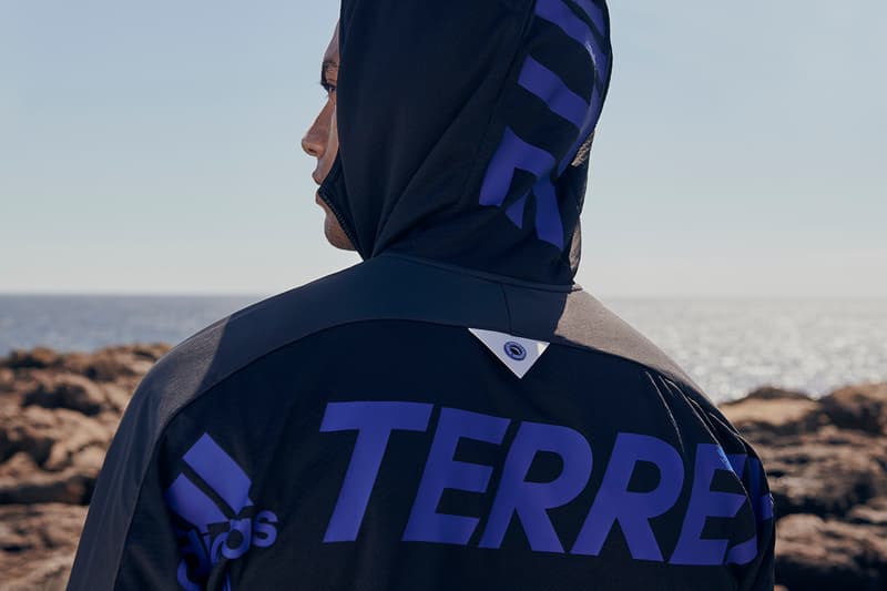 adidas TERREX x White Mountaineering Yosuke Aizawa Windbreaker Fleece Jacket 2-in-1 Shorts Trail Cross T-Shirt Alphashield Vest Co Branded Three Stripes Agravic Speed LD Agravic Boa
