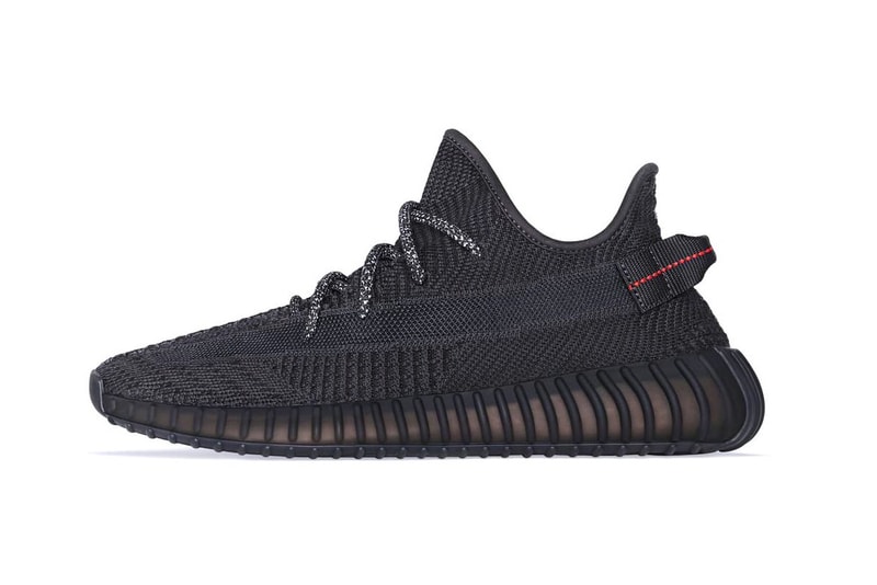 adidas YEEZY BOOST 350 V2 "Black" Official Photos kanye west yeezy three stripes