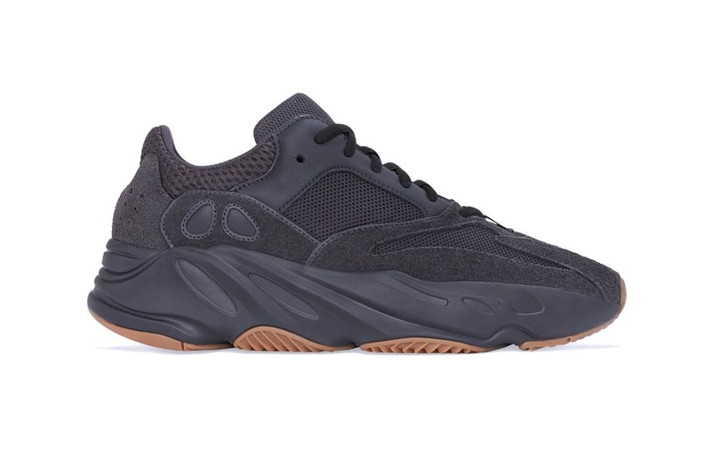 adidas YEEZY BOOST 700 Utility Black First Look Gum Rubber Kanye West