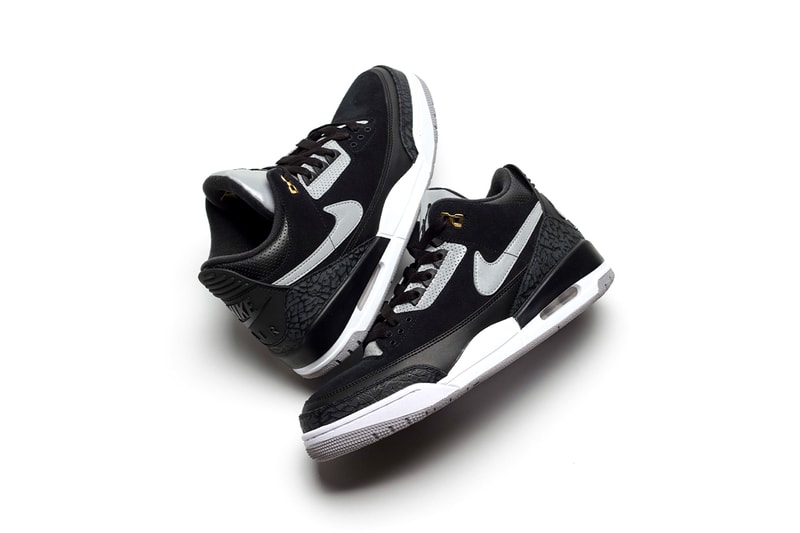Air Jordan 3 Tinker Black Cement Grey Metallic Gold Release Info CK4348-007