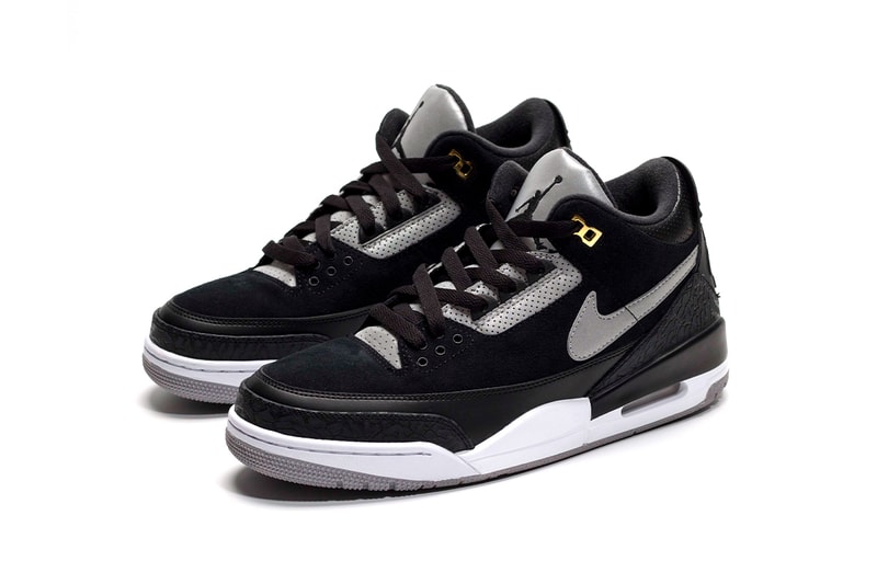 Air Jordan 3 Tinker Black Cement Grey Metallic Gold Release Info CK4348-007