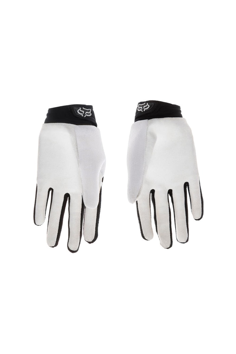alexander wang fox x aw moto gloves spring 2019 black red white blue release 