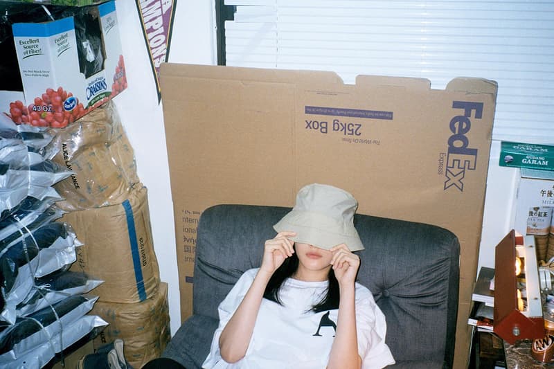 ALICE LAWRANCE SS19 WASN'T GOING TO EXIST Capsule Hat Bucket Cap T shirt Trousers