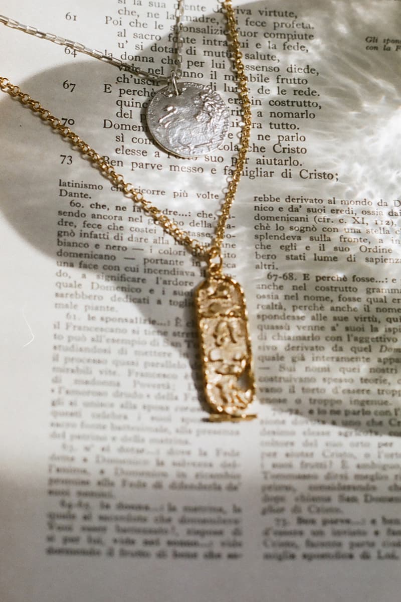 Alighieri Man first collection lookbook buy cop purchase dante divine comedy relics jewellery jewelry necklace ring earring