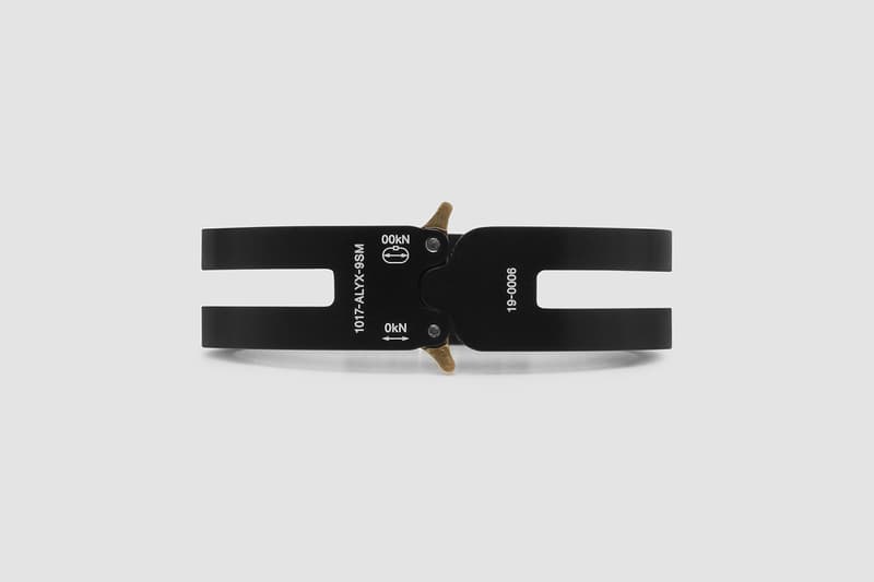 1017 ALYX 9SM Rollercoaster Bracelets Matthew M Williams Spring Summer 2020 SS20 Collection Accessories Drop Pre-Release Information Official Look