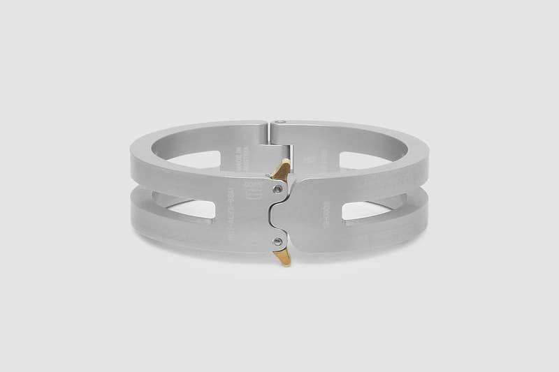 1017 ALYX 9SM Rollercoaster Bracelets Matthew M Williams Spring Summer 2020 SS20 Collection Accessories Drop Pre-Release Information Official Look