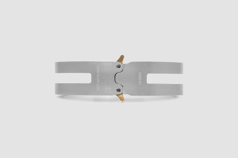 1017 ALYX 9SM Rollercoaster Bracelets Matthew M Williams Spring Summer 2020 SS20 Collection Accessories Drop Pre-Release Information Official Look