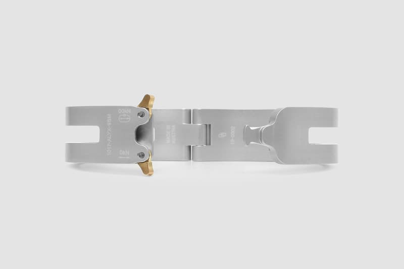 1017 ALYX 9SM Rollercoaster Bracelets Matthew M Williams Spring Summer 2020 SS20 Collection Accessories Drop Pre-Release Information Official Look