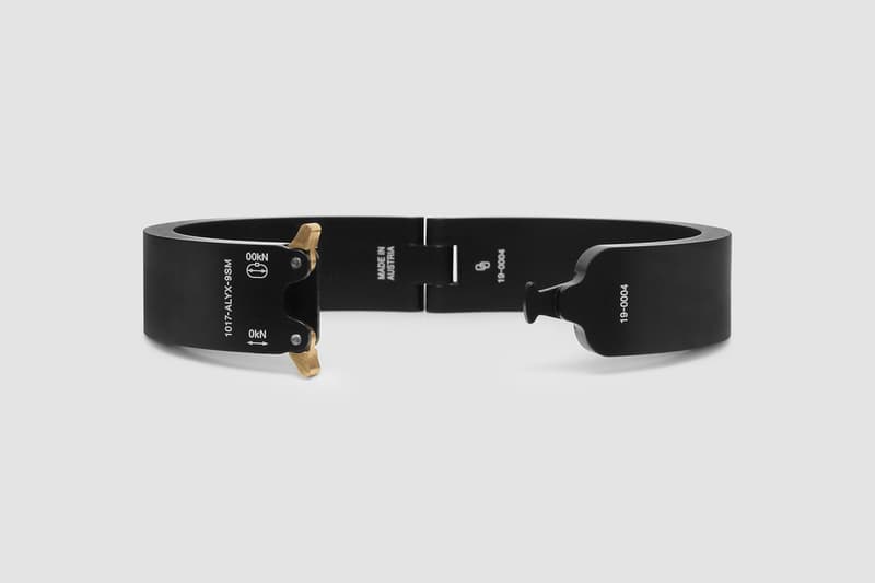 1017 ALYX 9SM Rollercoaster Bracelets Matthew M Williams Spring Summer 2020 SS20 Collection Accessories Drop Pre-Release Information Official Look