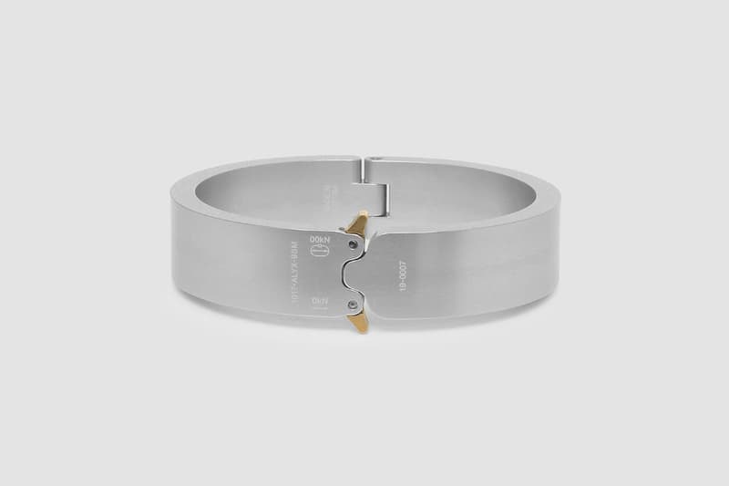 1017 ALYX 9SM Rollercoaster Bracelets Matthew M Williams Spring Summer 2020 SS20 Collection Accessories Drop Pre-Release Information Official Look