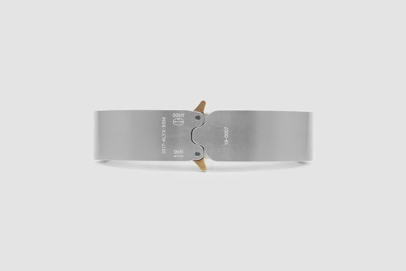 1017 ALYX 9SM Rollercoaster Bracelets Matthew M Williams Spring Summer 2020 SS20 Collection Accessories Drop Pre-Release Information Official Look