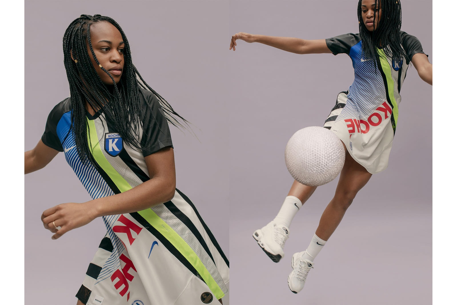 Yoon Ahn, Marine Serre & More to Redesign Nike's Football Kit soccer 2019 fifa women's world cup Christelle Kocher Erin Magee KOCHÉ MadeMe