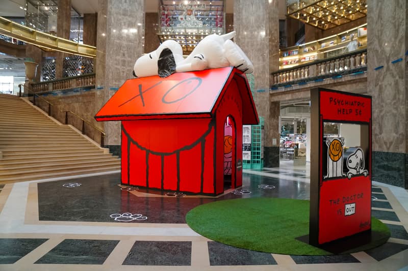 andre saraiva mr a peanuts global artist collective galeries lafayette champs elysees snoopy artworks exhibitions prints merchandise apparel collaborations