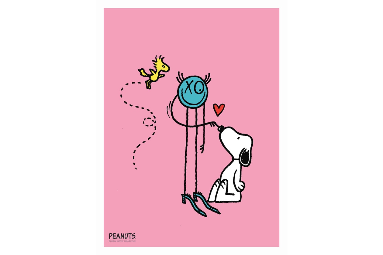 andre saraiva mr a peanuts global artist collective galeries lafayette champs elysees snoopy artworks exhibitions prints merchandise apparel collaborations