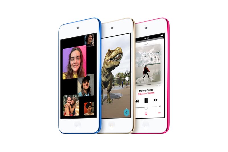 Apple ipod touch 2019 first look facetime gaming augmented reality experiences white gold blue pink Space Grey (PRODUCT)RED 199 299 399 32 128 256 sizing pricing release details buy cop purchase order online now