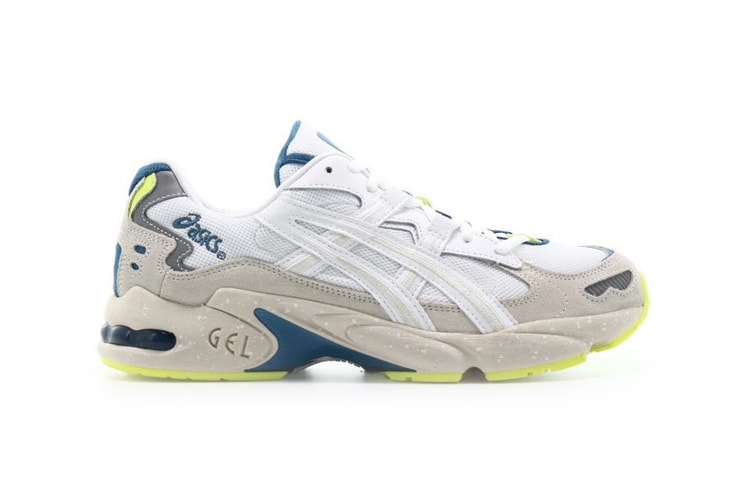 ASICS GEL-KAYANO 5 OG "White" Gets Dipped in Fluorescent Yellow