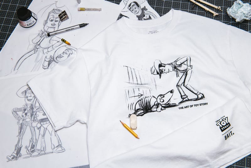 BAIT Teams With Disney and Pixar on Hand-Drawn "Toy Story" Capsule
