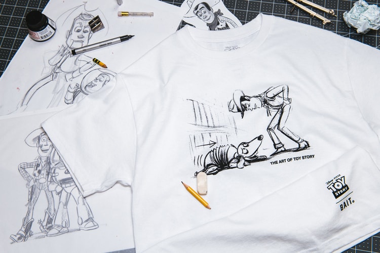 BAIT Teams With Disney and Pixar on Hand-Drawn "Toy Story" Capsule
