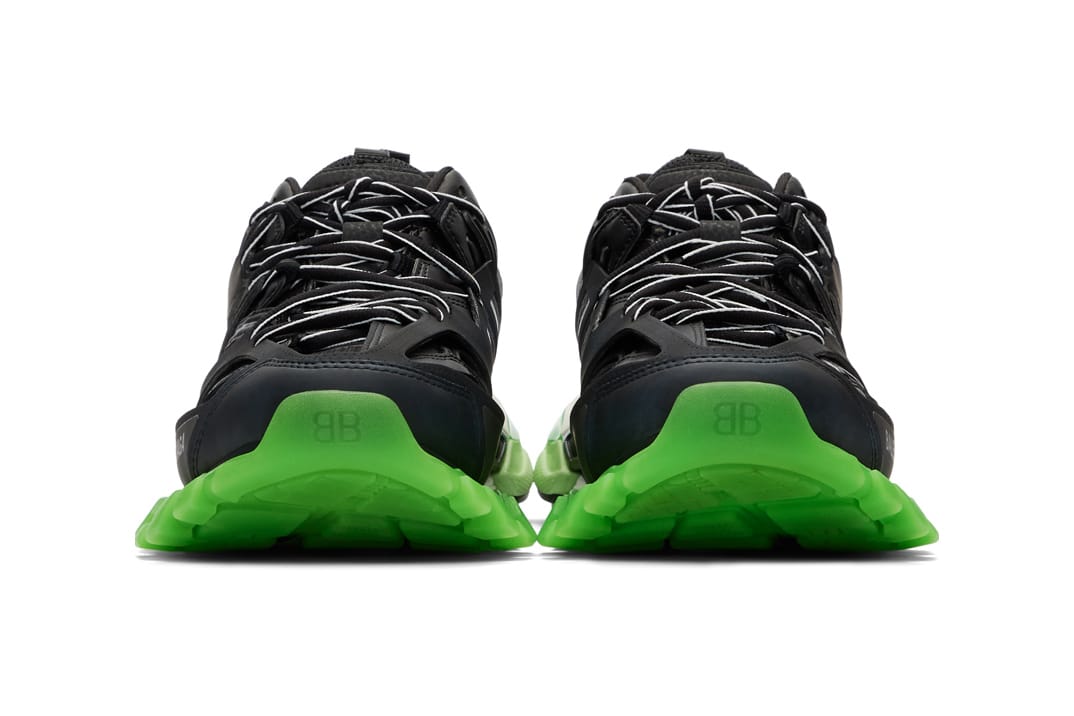 black green shoes
