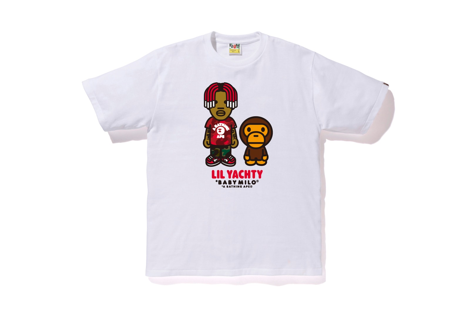 Lil Yachty x BAPE SS19 Collection a bathing ape spring summer 2019 lookbooks bape heads show concerts mankey baby milo