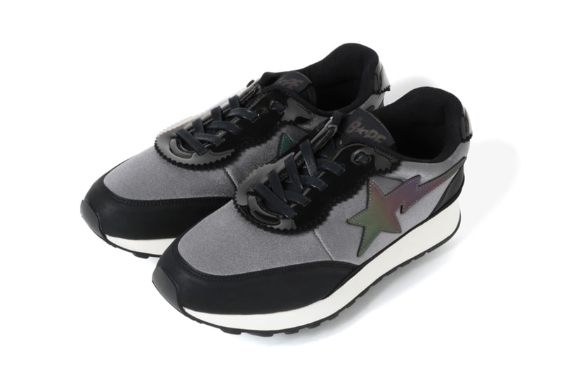 BAPE ROADSTA Express Release a bathing ape footwear jogging shoe blue red white jogging shoe runner sta motif