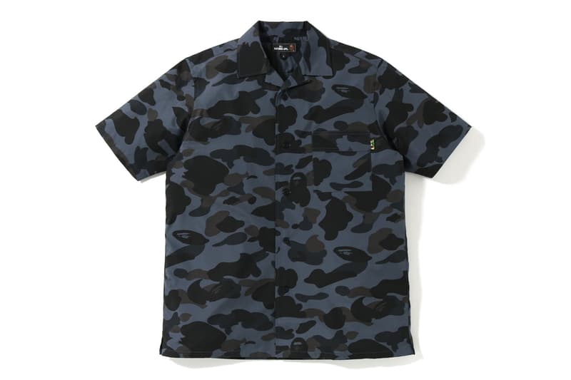 Mr. Bathing Ape Spring/Summer 2019 Collection bape a bathing ape ape head moustache button up shirts t-shirts shorts