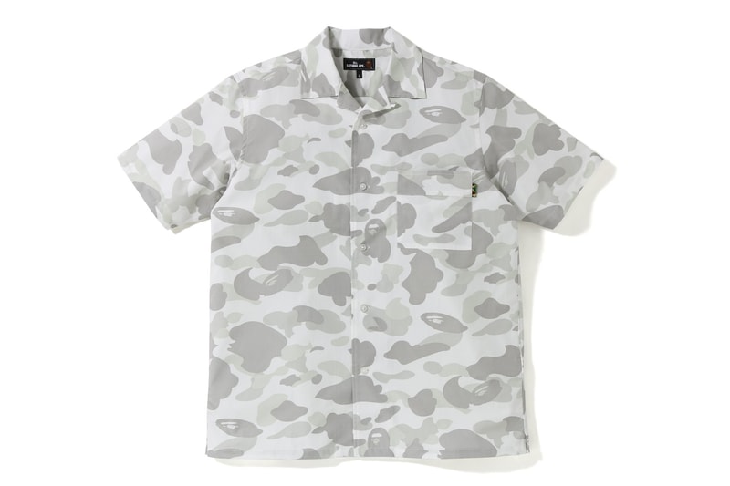 Mr. Bathing Ape Spring/Summer 2019 Collection bape a bathing ape ape head moustache button up shirts t-shirts shorts