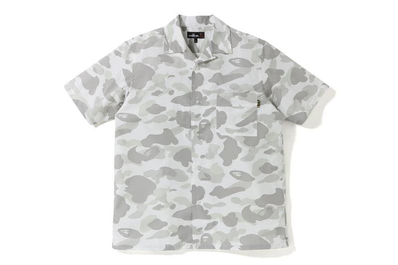 Mr. Bathing Ape Spring/Summer 2019 Collection bape a bathing ape ape head moustache button up shirts t-shirts shorts