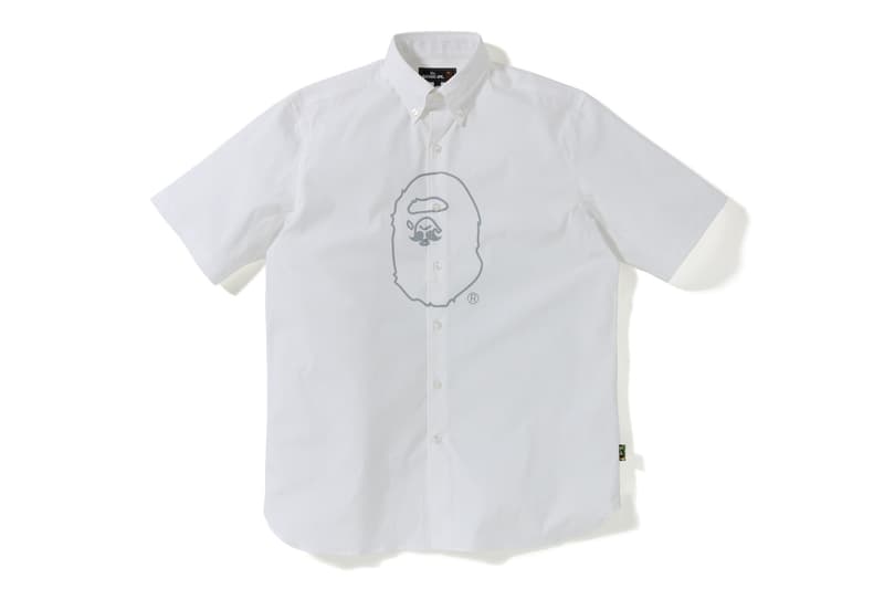 Mr. Bathing Ape Spring/Summer 2019 Collection bape a bathing ape ape head moustache button up shirts t-shirts shorts