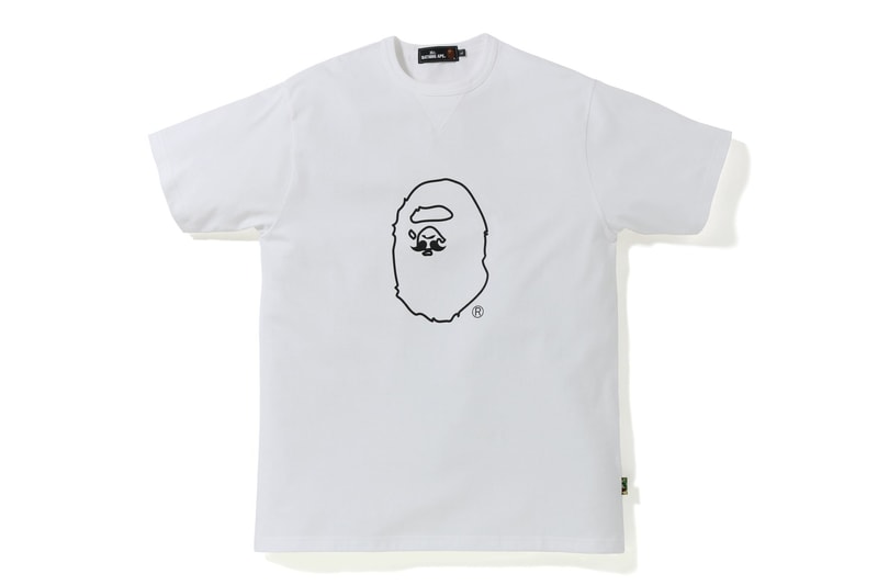 Mr. Bathing Ape Spring/Summer 2019 Collection bape a bathing ape ape head moustache button up shirts t-shirts shorts