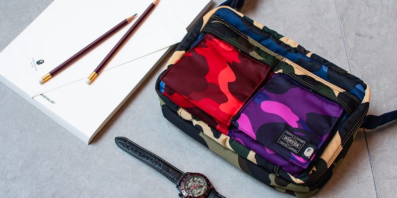 bape porter waist bolsa