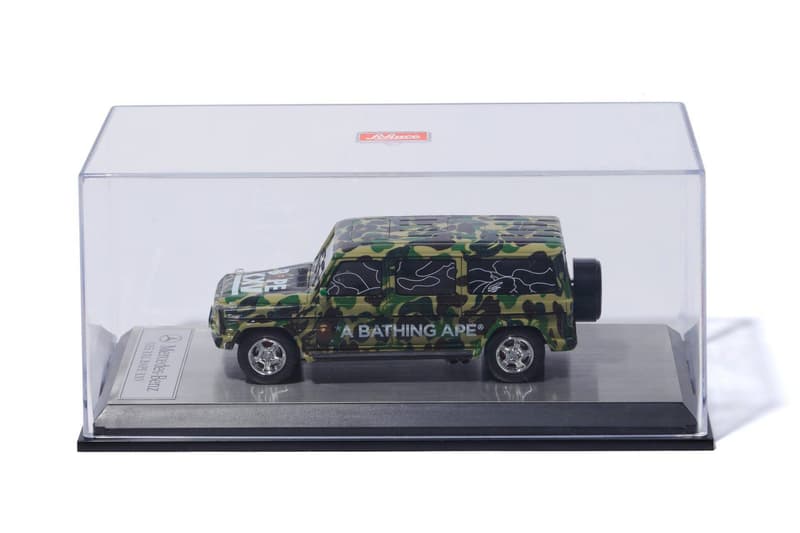 BAPE x SCHUCO BAPE XXV 25th Anniversary Mercedes toy cars collector item 1st camo print ape head a bathing ape