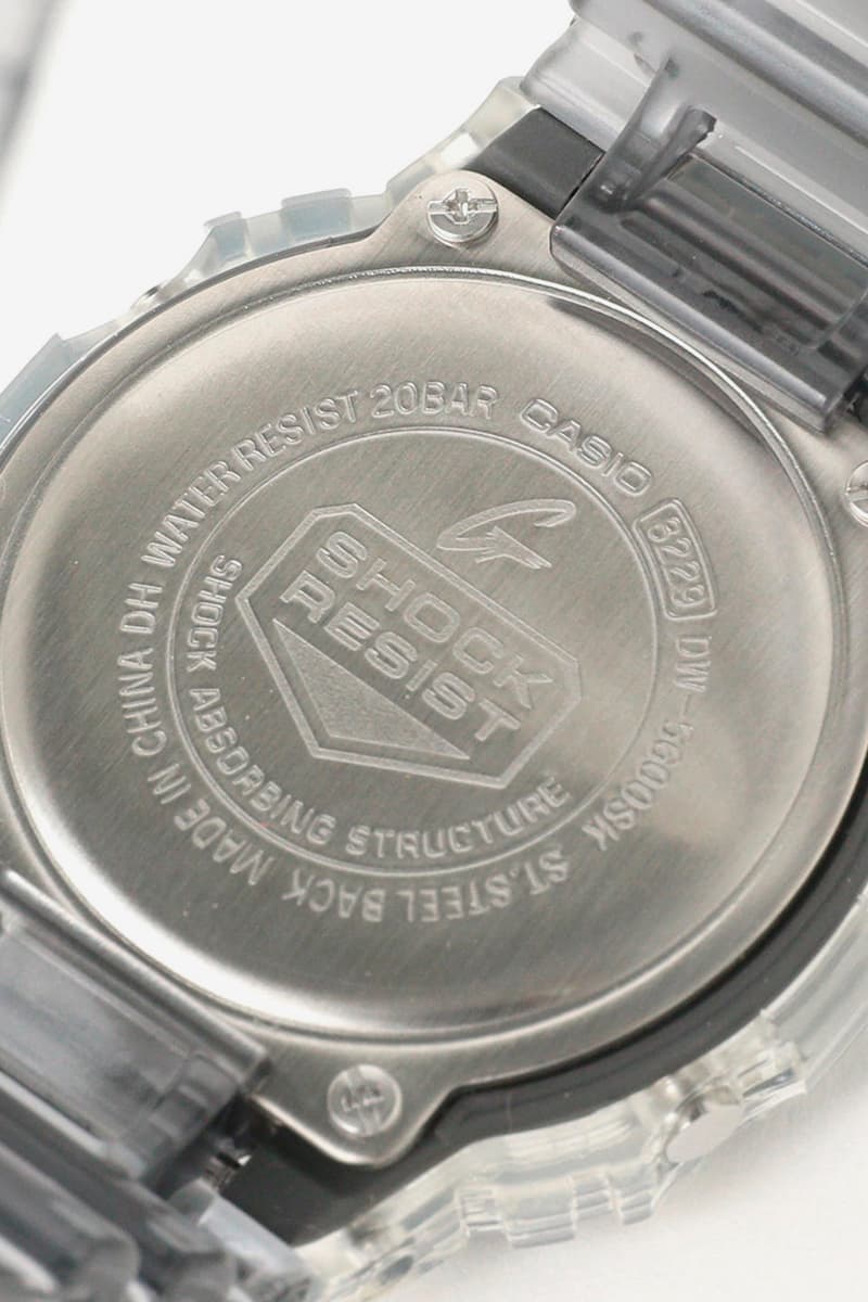 Beams X Casio G Shock Clear Skeleton Release Hypebeast Beams X Casio G Shock Clear Skeleton Release Hypebeast