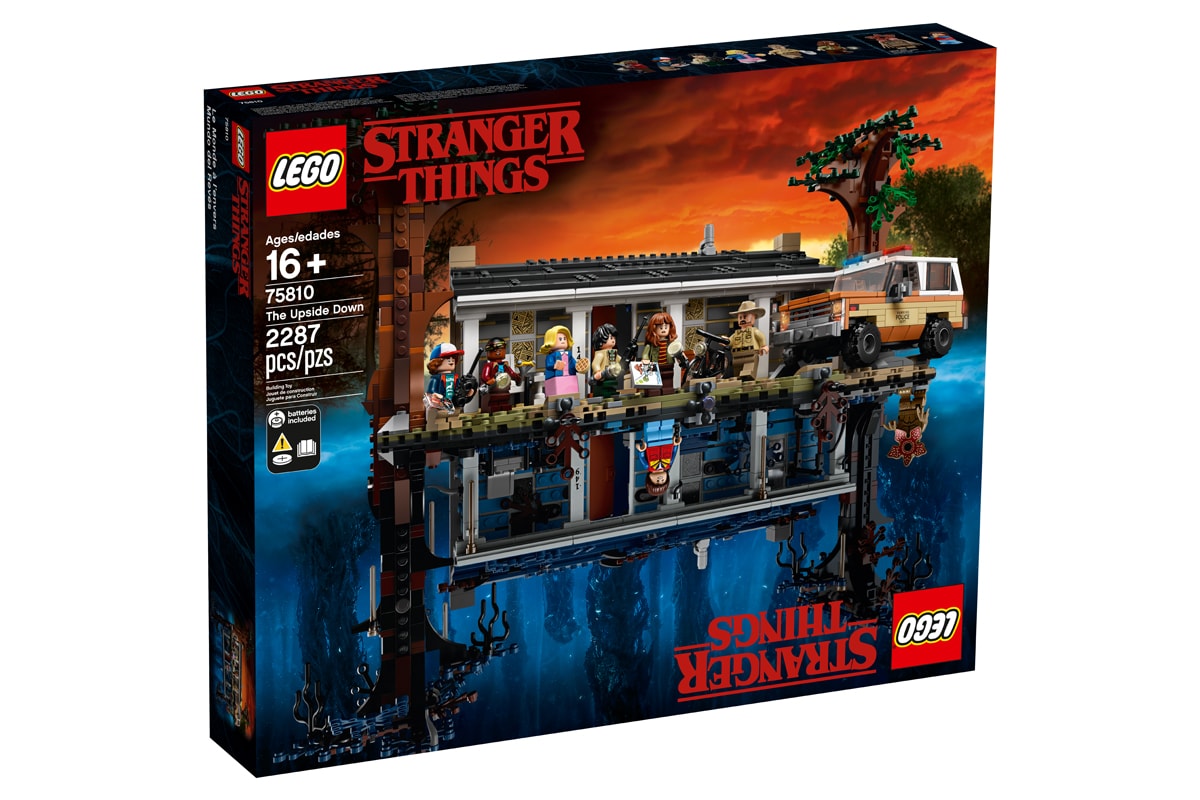 LEGO Stranger Things The Upside Down Set Info netflix streaming originals tv television retro collectible toy brick 