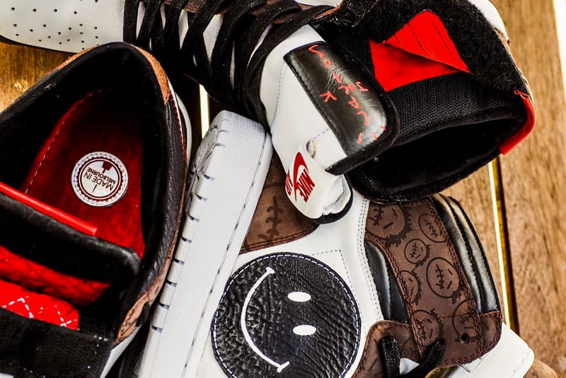 BespokeIND Travis Scott Nike SB Dunk & Air Jordan 1 Pack sneakers custom sneakers