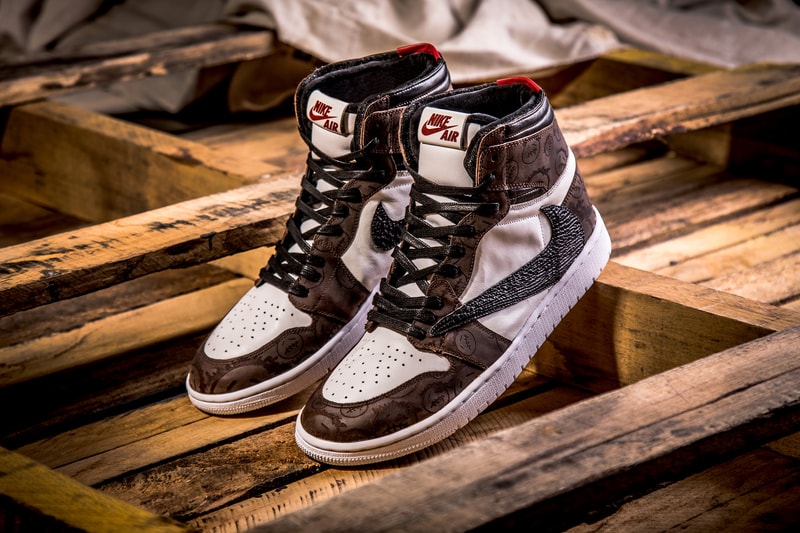 BespokeIND Travis Scott Nike SB Dunk & Air Jordan 1 Pack sneakers custom sneakers 