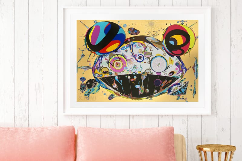 Best Art Drops: Takashi Murakami's Gold Foil Prints, Basquiat Vinyl Figure & More